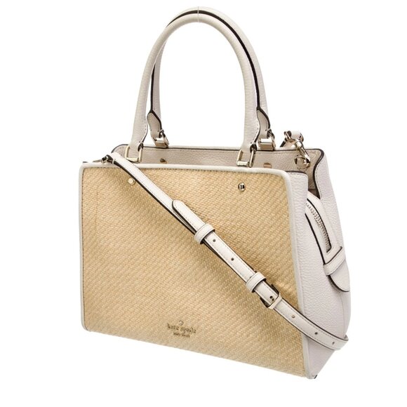Kate Spade New York Straw Top Handle Bag